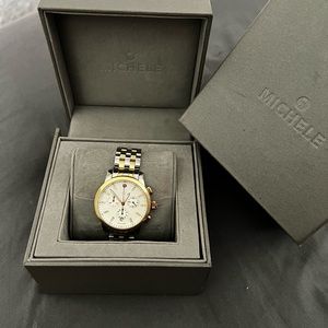 Michele Swiss Movement Two-Tone Authentic Watch